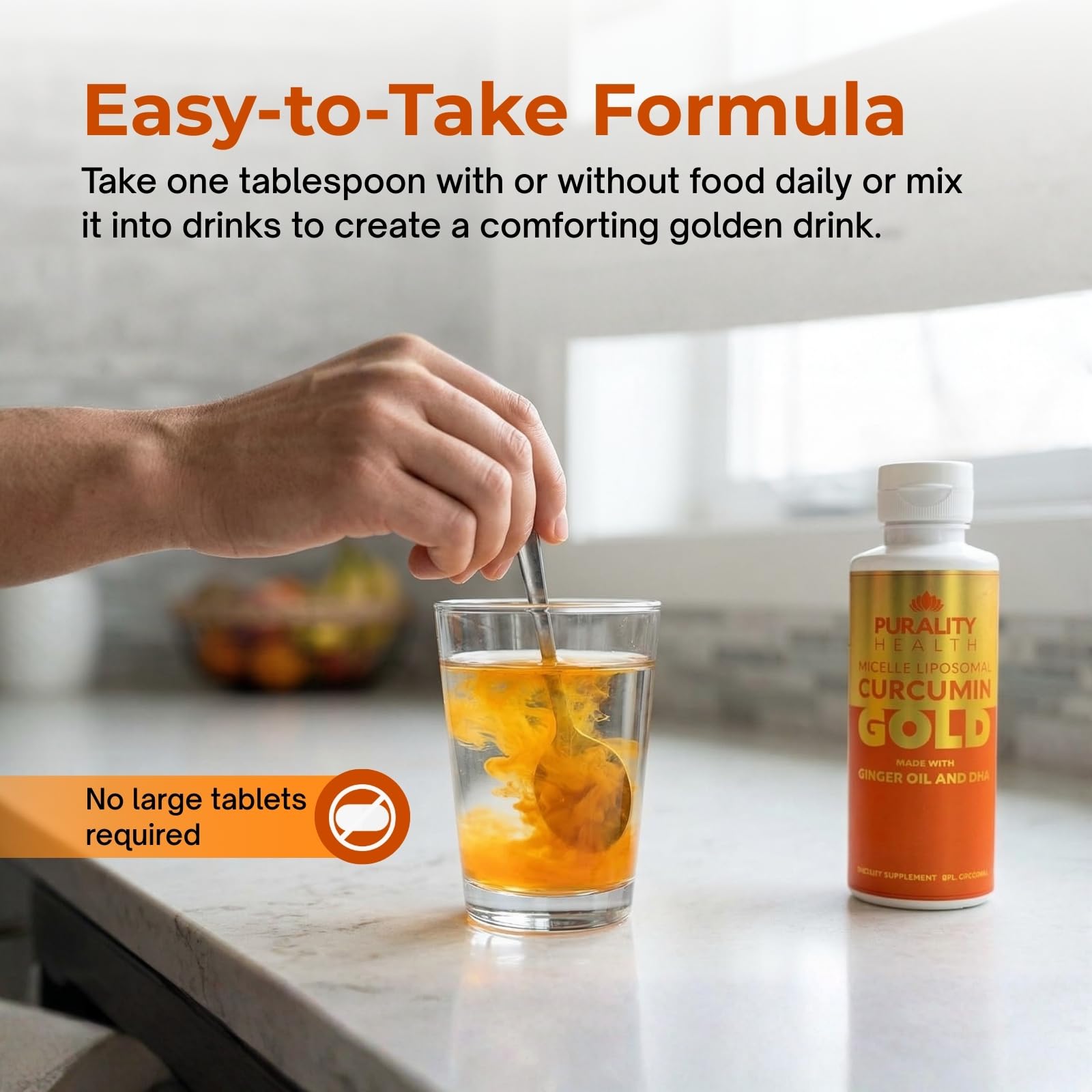 PURALITY HEALTH Curcumin Gold Liquid Supplement packaging