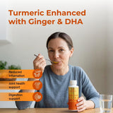 PURALITY HEALTH Curcumin Gold Liquid Supplement with ginger flavour