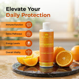 PURALITY HEALTH Liquid Vitamin C bottle side view
