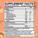 PURALITY HEALTH Micelle Liposomal Turmeric 132g bottle side view