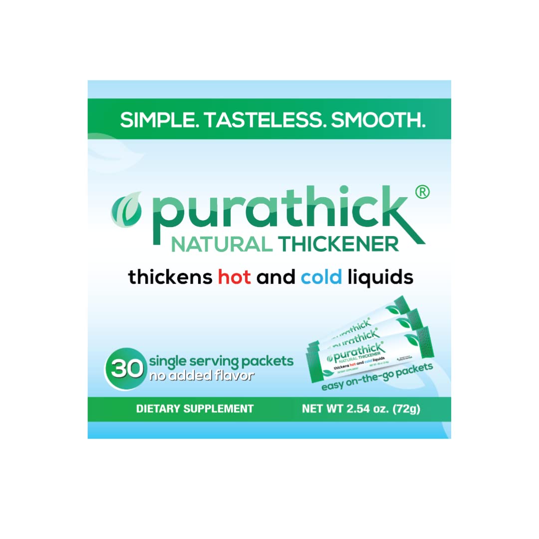 Purathick Natural Thickening Powder 100g front view with packaging
