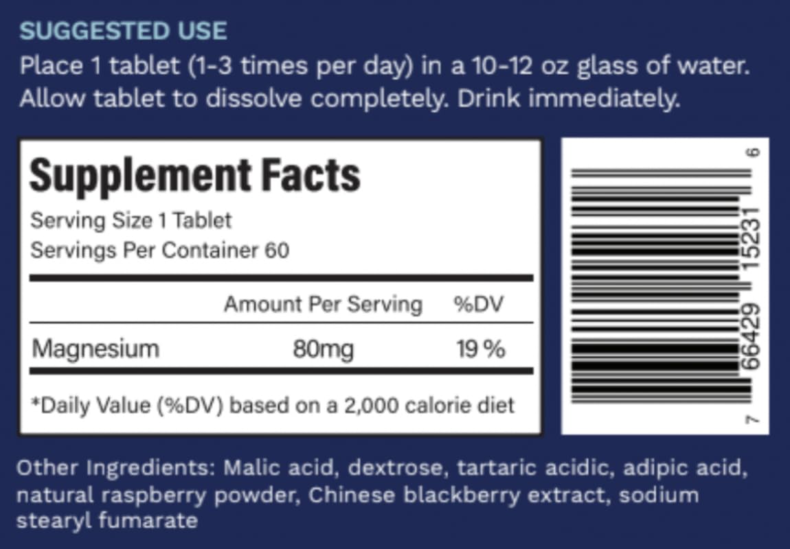 Purative Active H2 Hydrogen Tablets close-up of tablets