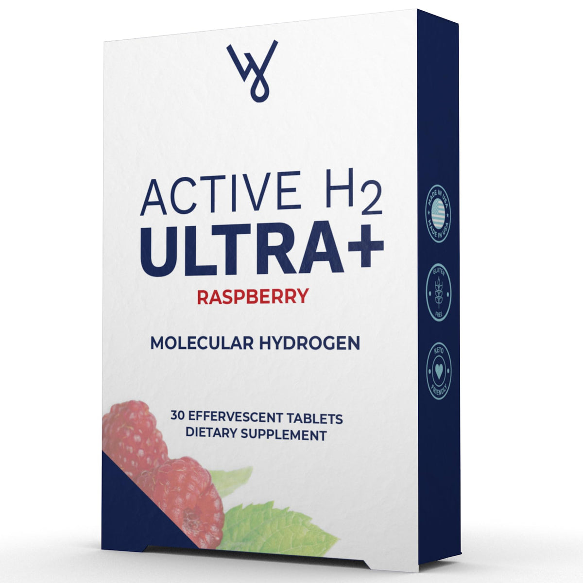 Purative Active H2 Hydrogen Tablets front view packaging