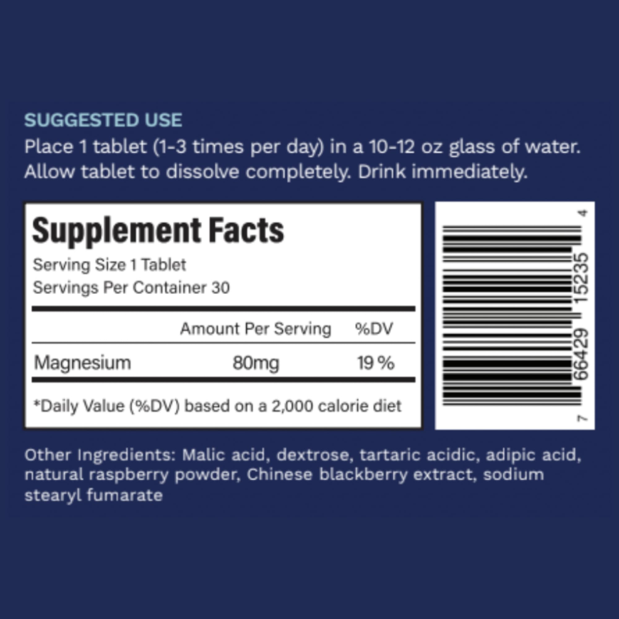 Purative Active H2 Hydrogen Tablets in water dissolving