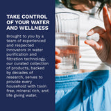 Purative Active H2 Hydrogen Tablets lifestyle scene with water bottle