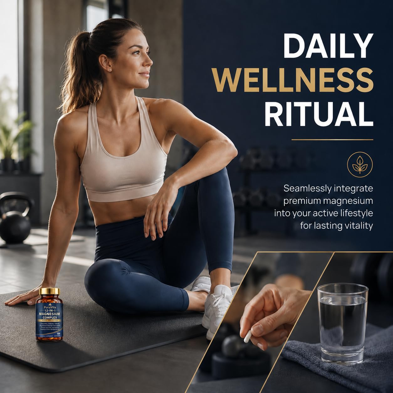PURAVITA Magnesium Complex 12-Form nutritional information