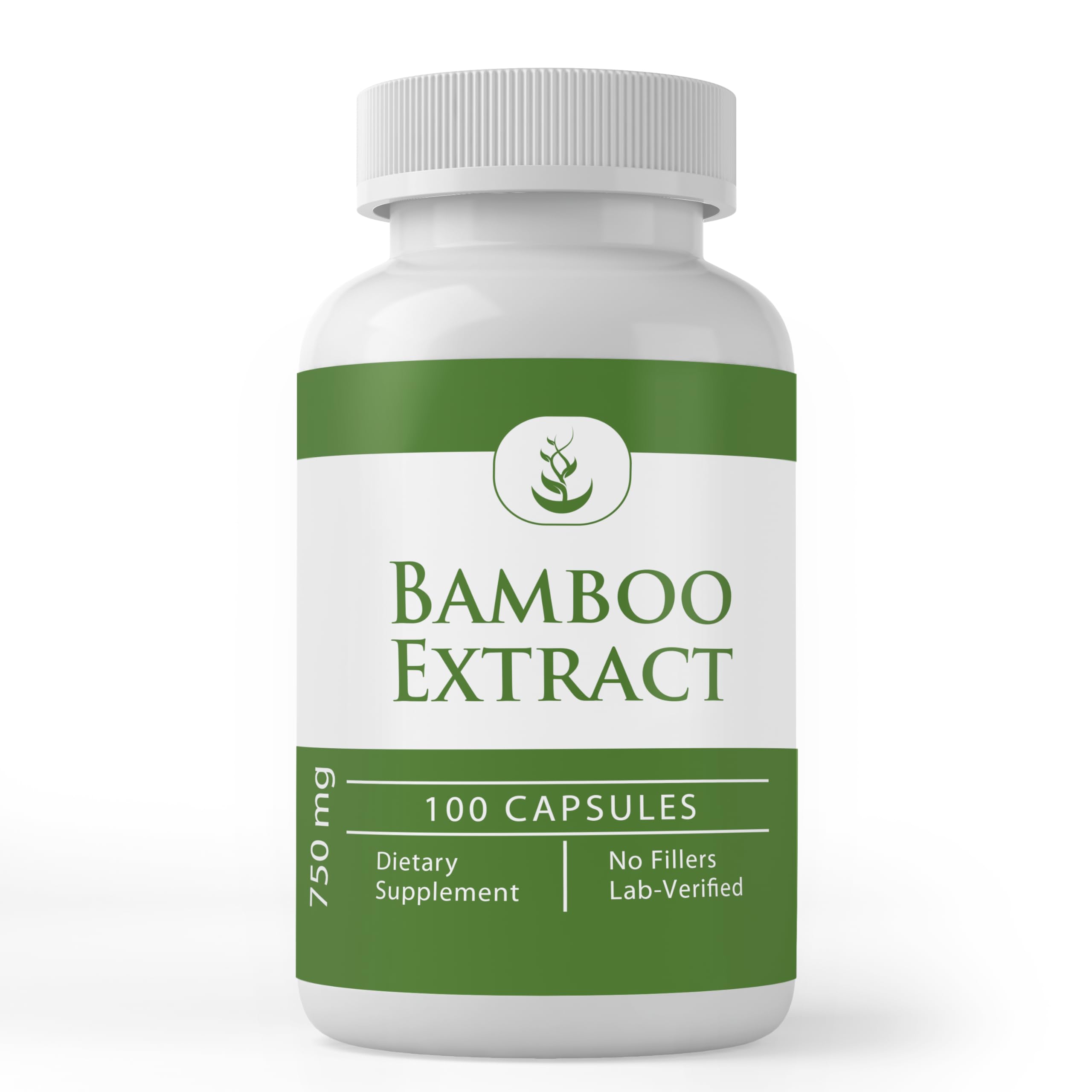 PURE Bamboo Extract Capsules front view with packaging