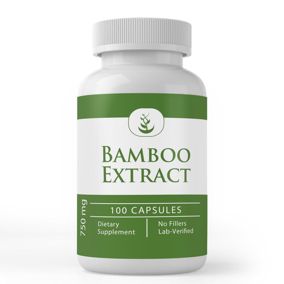 PURE Bamboo Extract Capsules front view with packaging