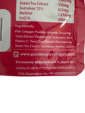 Pure Beauty Collagen 100g powder mix in a glass with water