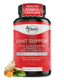 Pure By Nature Chondroitin Supplement 180 veggie capsules front view