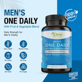 Pure By Nature Multivitamins for Men side view showing capsule