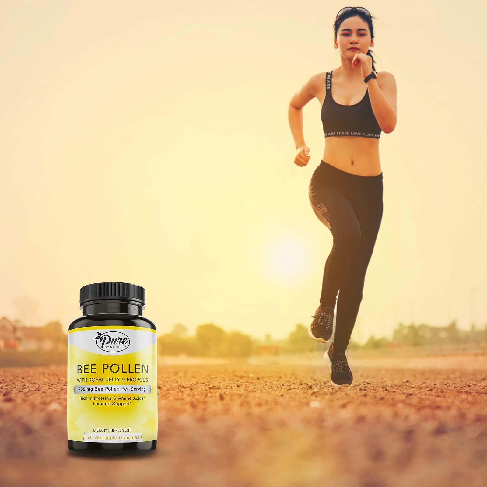 Pure By Nature Royal Jelly Supplement lifestyle scene