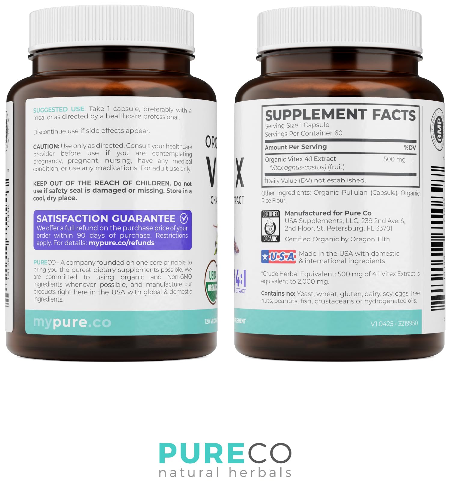 PURE CO Chasteberry Supplement 2000mg lifestyle scene