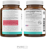 PURE CO Cranberry Extract bottle with a measuring spoon