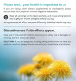 PURE CO Dandelion Root Organic Capsules with measuring spoon