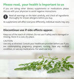 PURE CO Moringa Capsules with measuring spoon