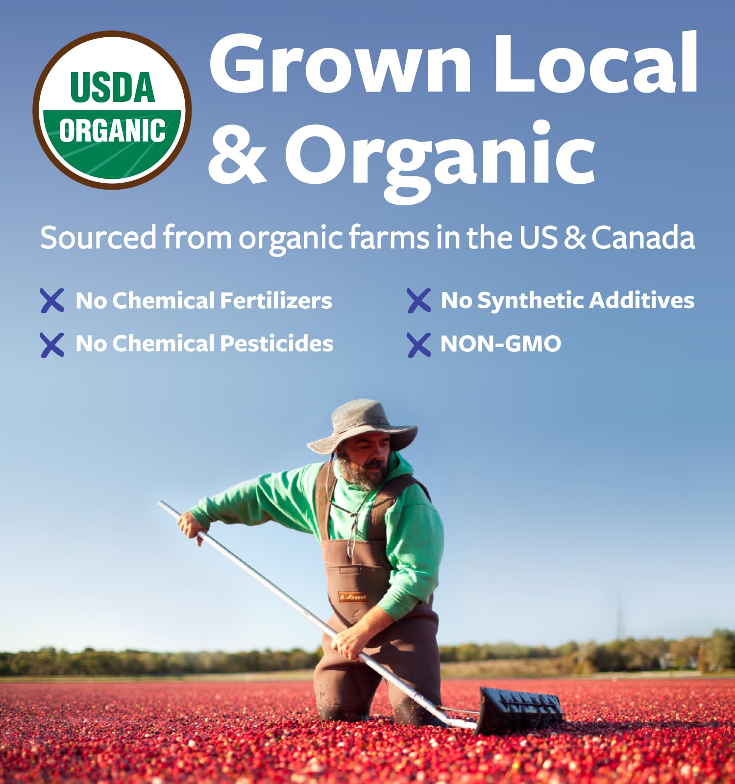 PURE CO Organic Cranberry Concentrate Powder nutritional information