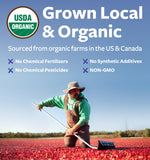 PURE CO Organic Cranberry Concentrate Powder nutritional information