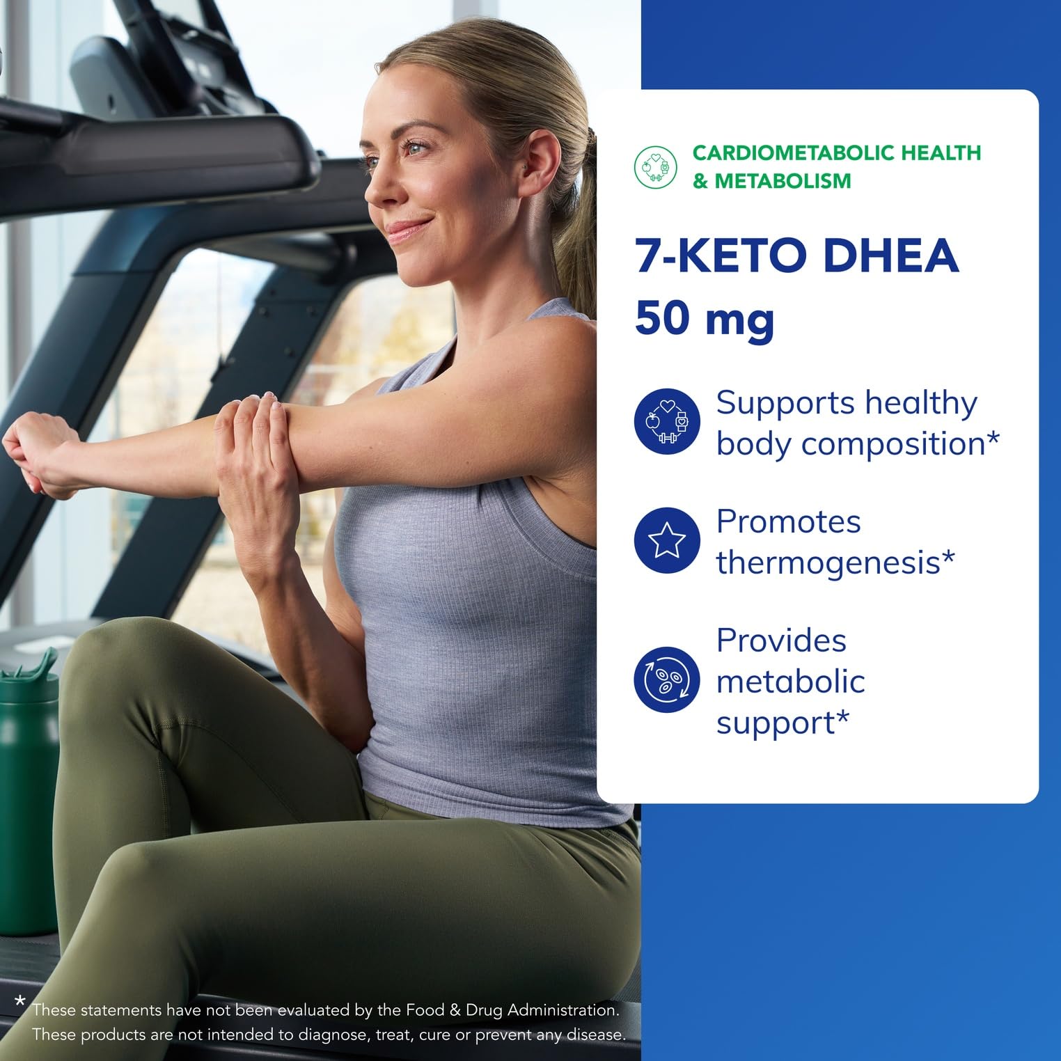 Pure Encapsulations 7-Keto DHEA 50mg capsules packaging