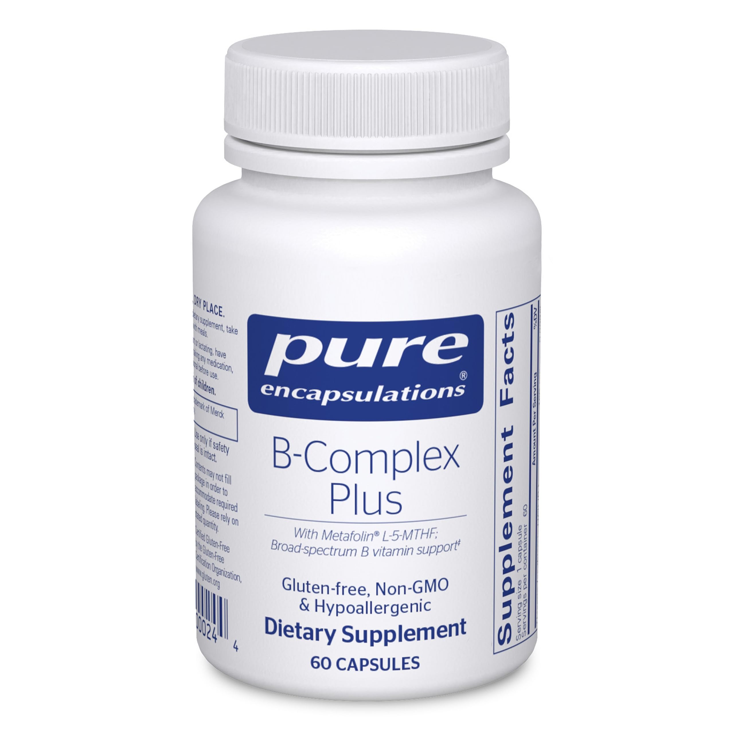 Pure Encapsulations B-Complex Supplement front view