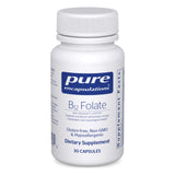 Pure Encapsulations B12 Folate Supplement 800mcg front view