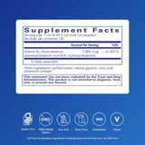 Pure Encapsulations B12 Supplement 1000 mcg capsule bottle side view