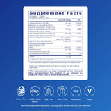 Pure Encapsulations B6 Complex supplement side view with dosage details
