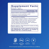 Pure Encapsulations Berberine UltraSorb 550mg supplement side view
