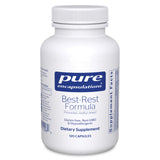 Pure Encapsulations Best-Rest Formula 120 capsules front view