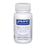 Pure Encapsulations Beta Carotene softgel capsule front view