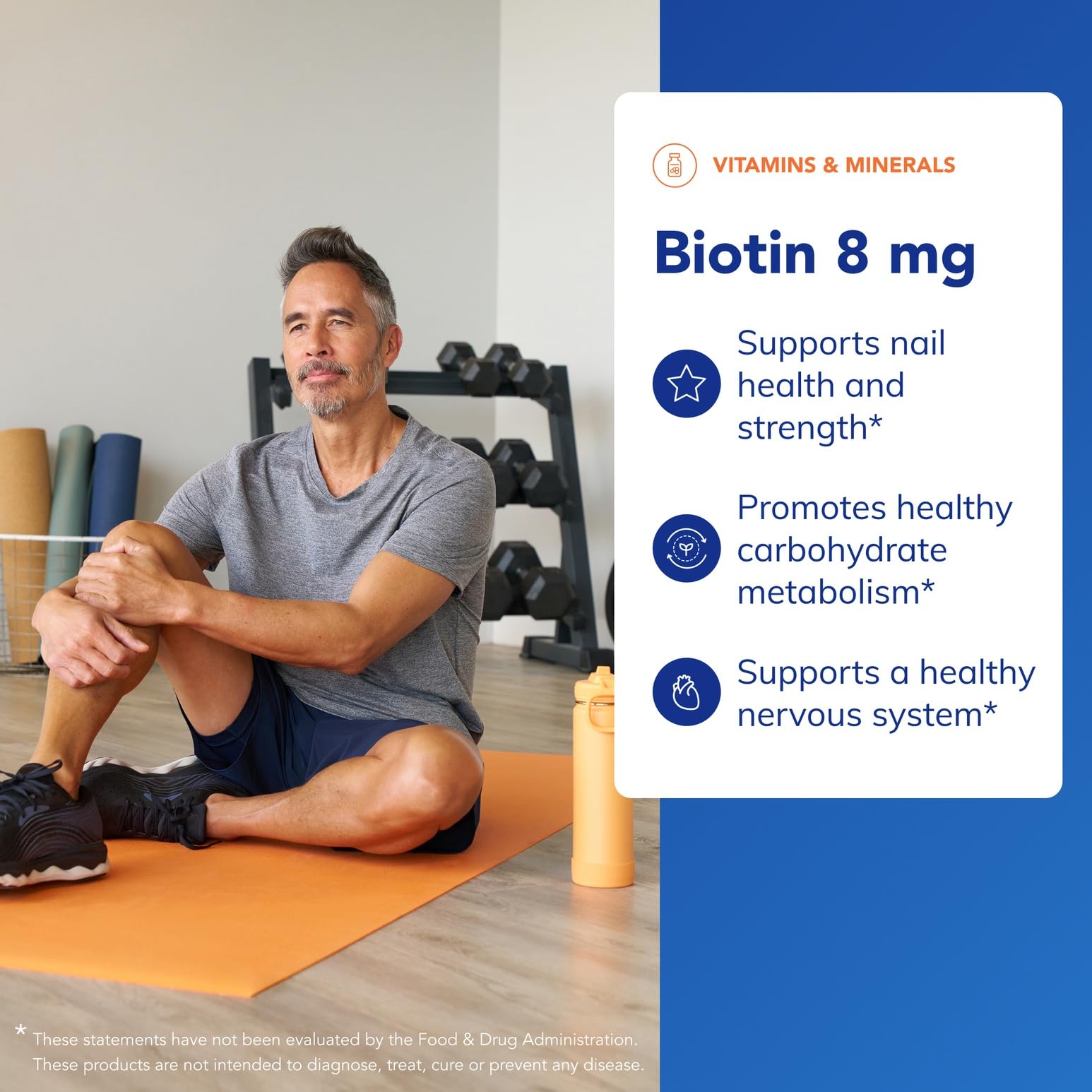 Pure Encapsulations Biotin Supplement 8000 mcg capsule packaging