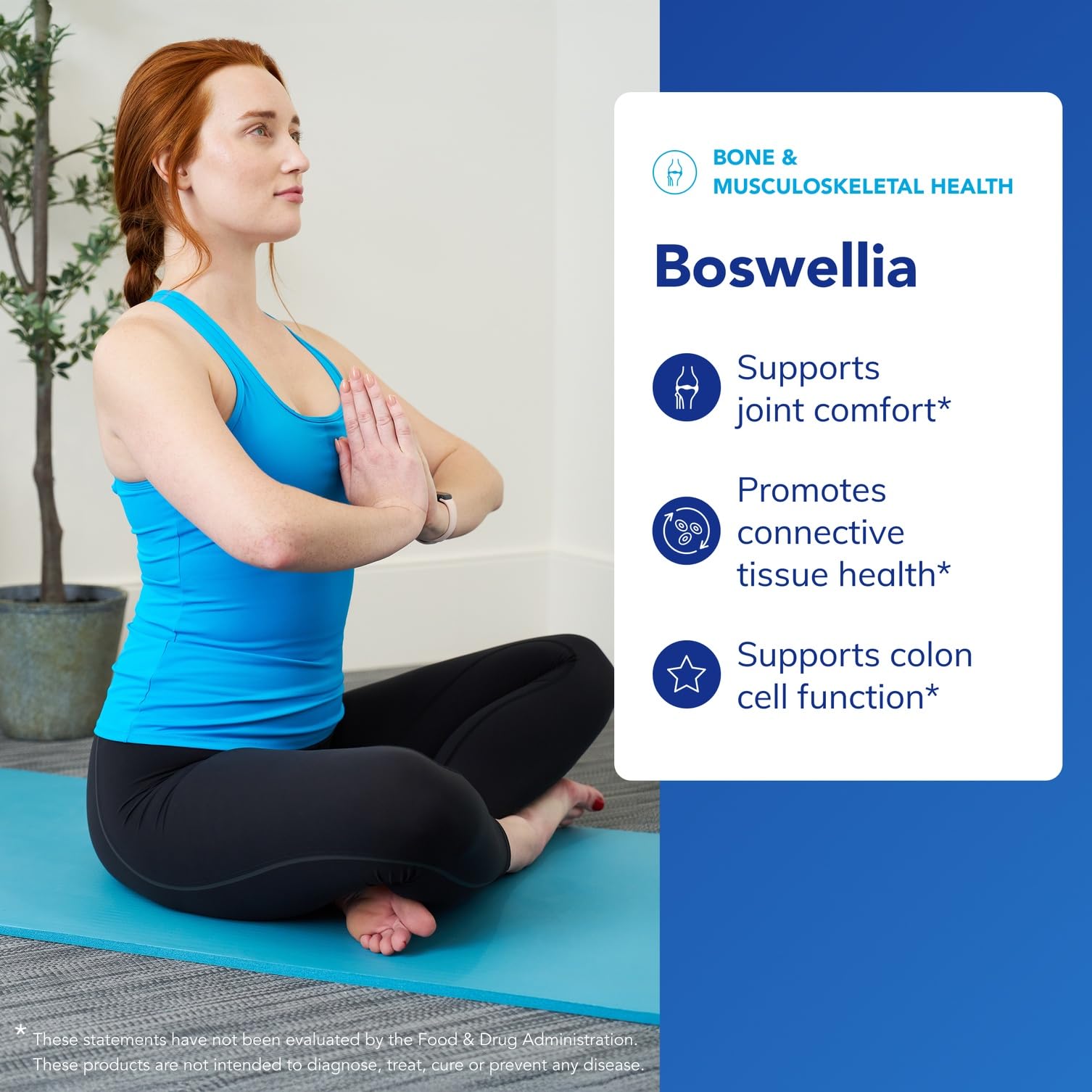 Pure Encapsulations Boswellia Serrata 400mg supplement back view