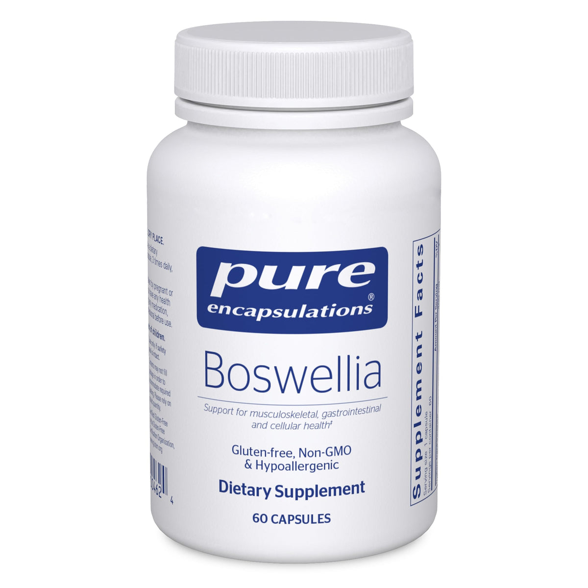 Pure Encapsulations Boswellia Serrata 400mg supplement front view