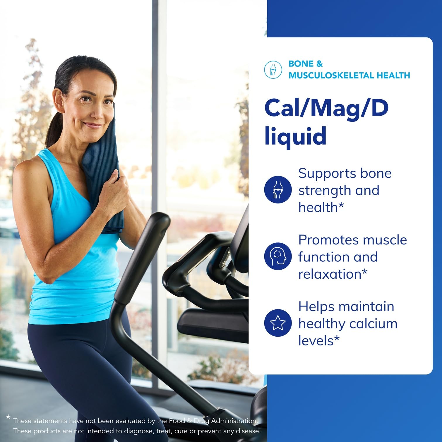 Pure Encapsulations Cal/Mag/D Liquid Calcium Supplement 630g side view