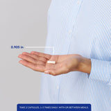 Pure Encapsulations Calcium Citrate 300mg back view of packaging