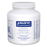 Pure Encapsulations Calcium Magnesium Supplement 90 capsules front view