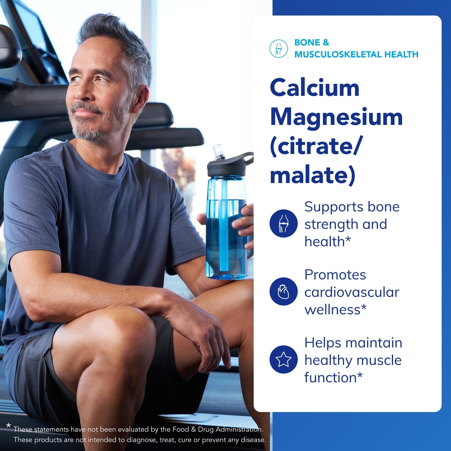 Pure Encapsulations Calcium Magnesium Supplement packaging with nutritional information