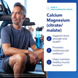 Pure Encapsulations Calcium Magnesium Supplement packaging with nutritional information