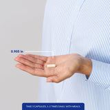 Pure Encapsulations Calcium with Vitamin D 450mg 90 capsules close-up of label