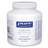 Pure Encapsulations Calcium with Vitamin D 450mg 90 capsules front view