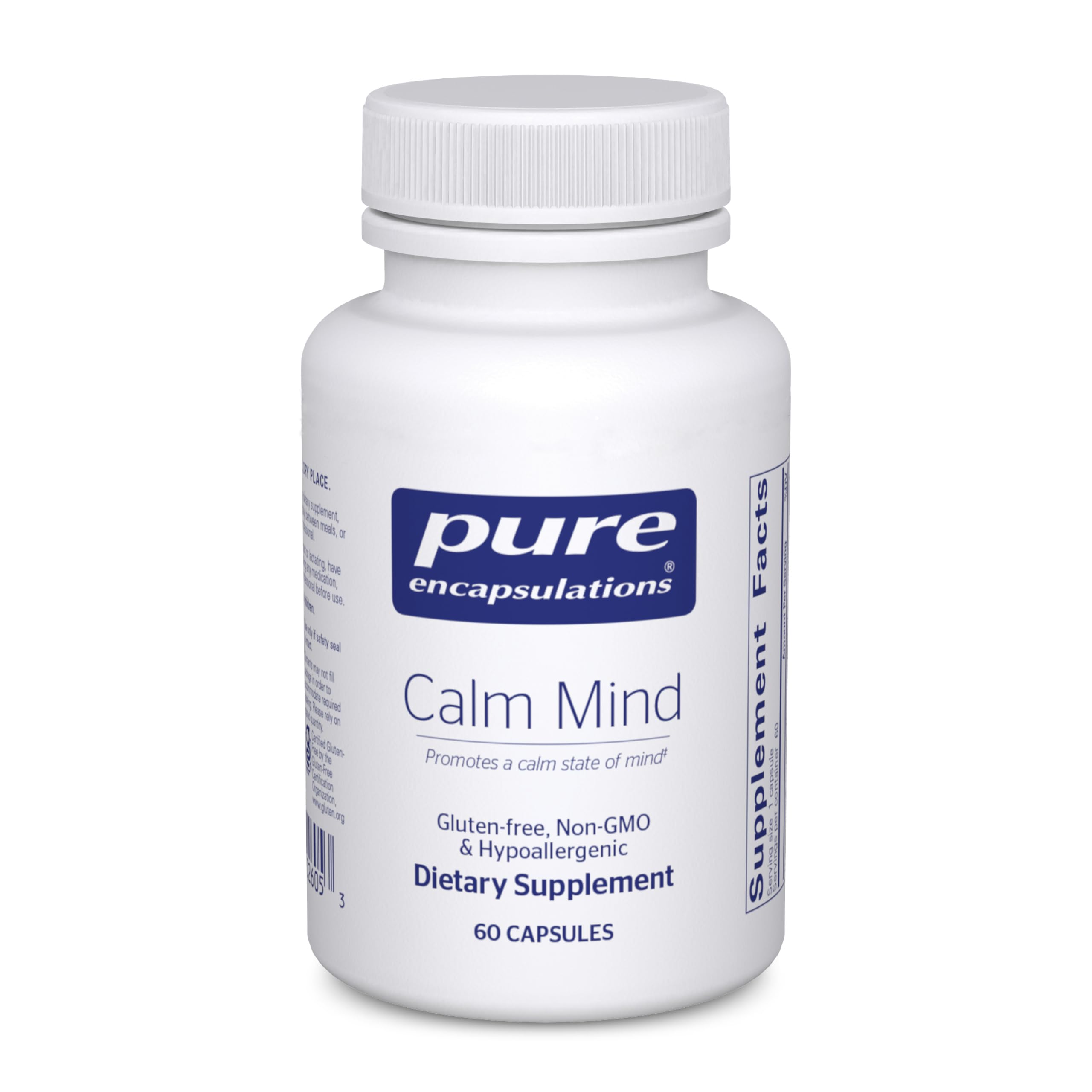 Pure Encapsulations Calm Mind 60 Capsules front view