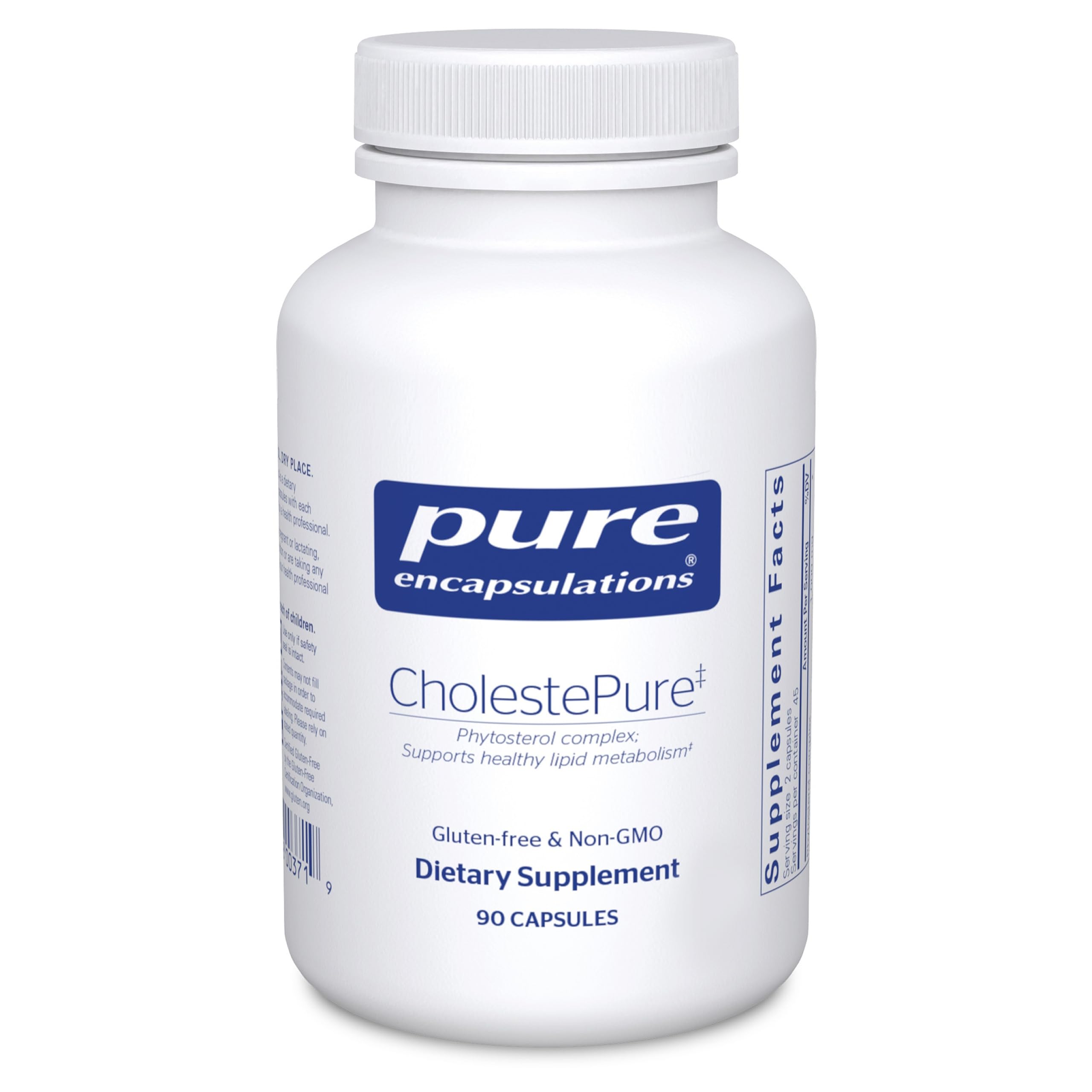 Pure Encapsulations CholestePure 1000mg capsules front view