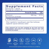Pure Encapsulations Chromium Picolinate 200 mcg supplement side view