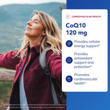 Pure Encapsulations CoQ10 120mg 30 Vegetarian Capsules back view