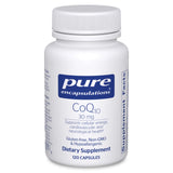 Pure Encapsulations CoQ10 30mg vegetarian capsules front view