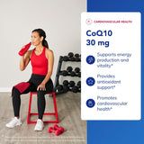 Pure Encapsulations CoQ10 30mg vegetarian capsules packaging