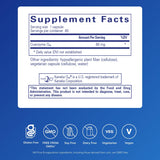 Pure Encapsulations CoQ10 60mg vegetarian capsules side view