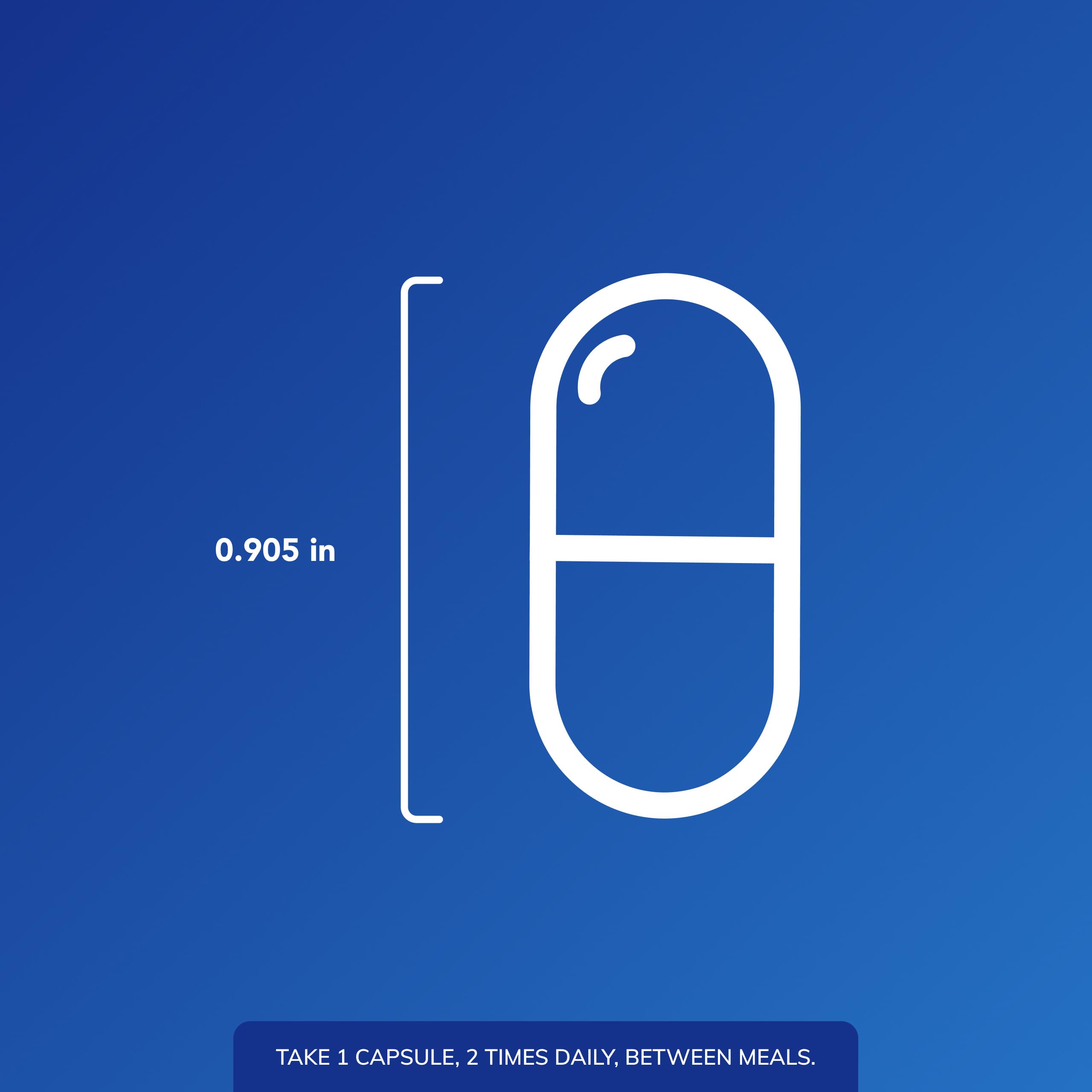 Pure Encapsulations Daily Calm Supplement bottle side view