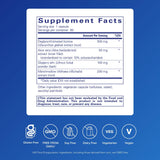 Pure Encapsulations DGL Plus Licorice Root 300mg side view