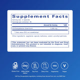 Pure Encapsulations DL-Phenylalanine 1000mg 120 vegetarian capsules side view
